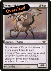 Avatar of Hope (Oversized) [Eighth Edition Box Topper] - MTG Single
