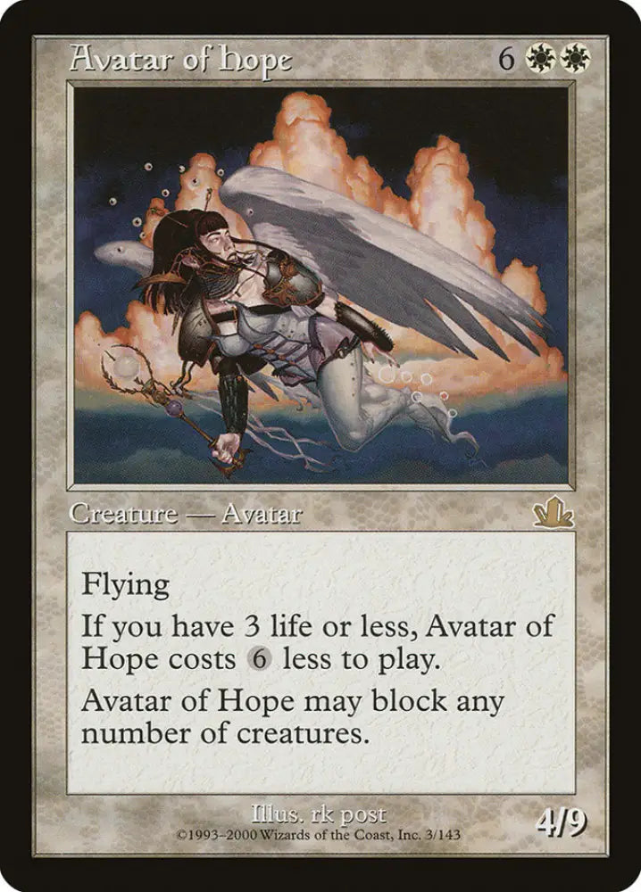 Avatar of Hope [Prophecy] - MTG Single