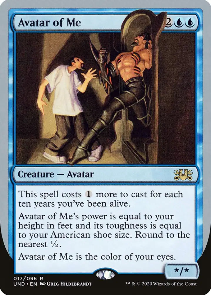 Avatar of Me [Unsanctioned] - MTG Single