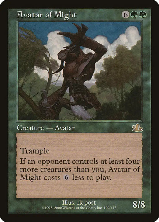 Avatar of Might [Prophecy] - MTG Single