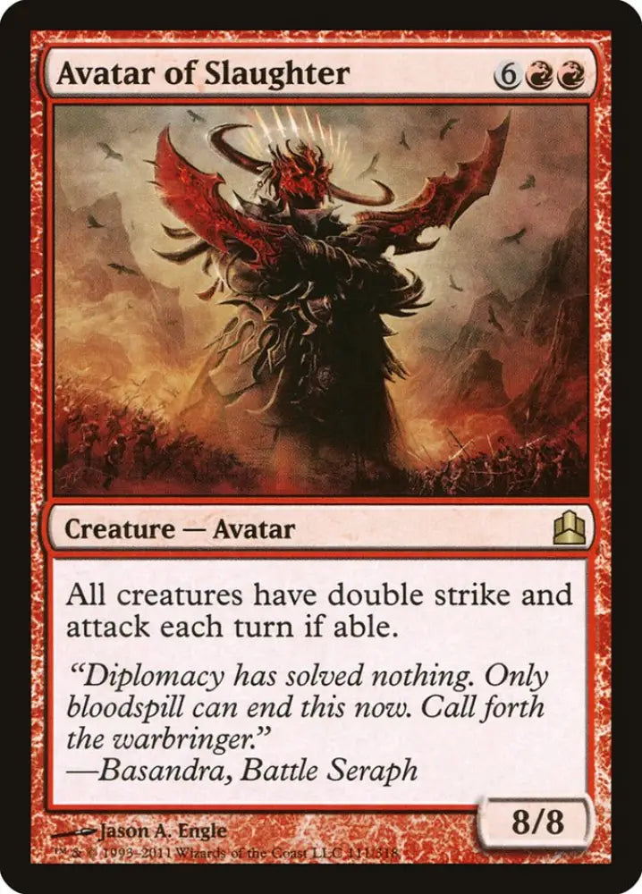 Avatar of Slaughter [Commander 2011] - MTG Single