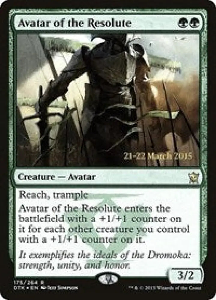 Avatar of the Resolute (175) [Prerelease Cards]