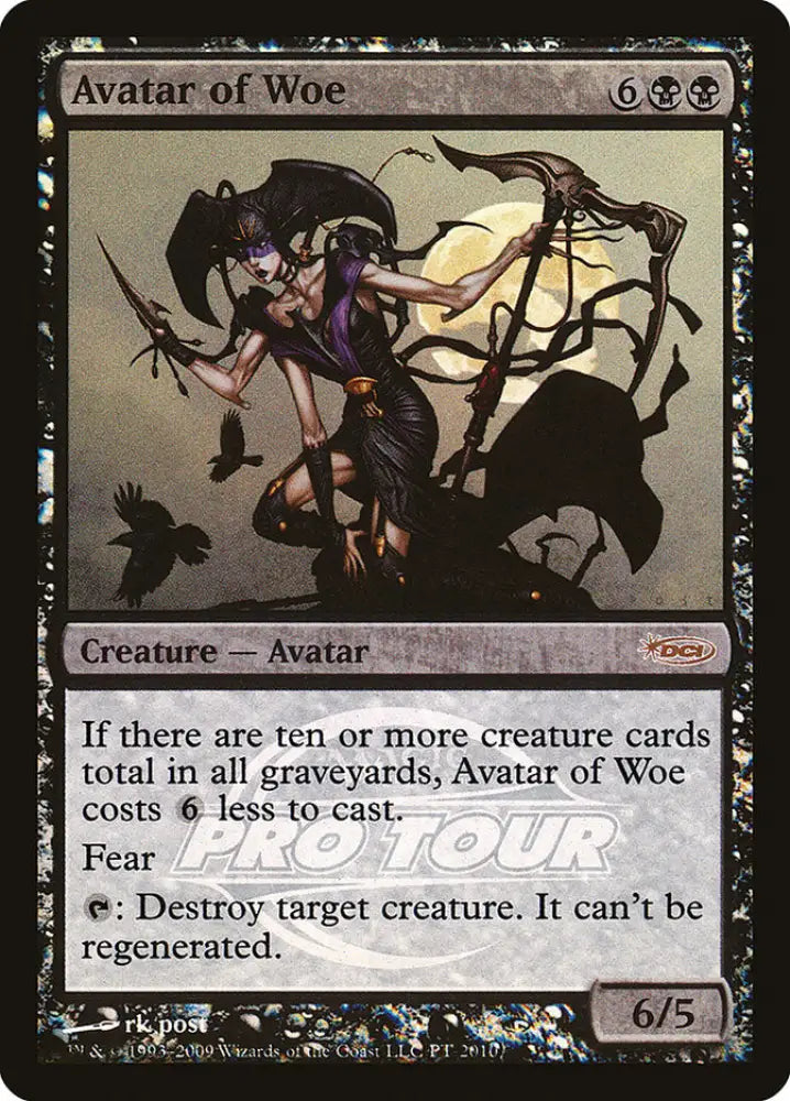 Avatar of Woe (Pro Tour) [Pro Tour Promos] - MTG Single