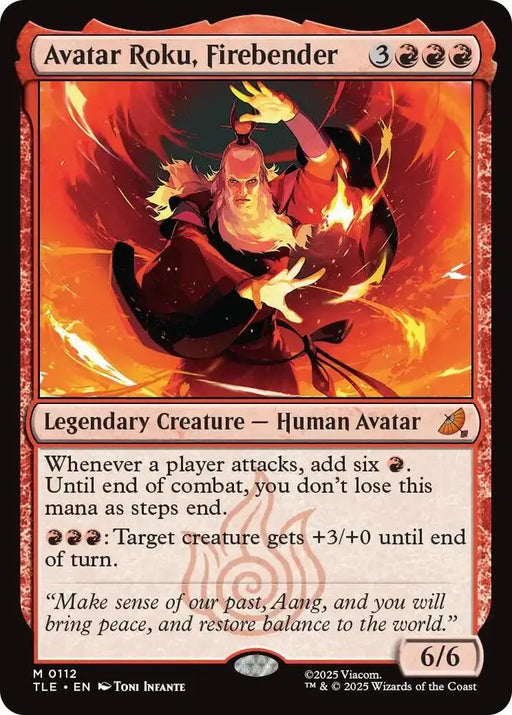 Avatar Roku, Firebender (112) [Avatar: The Last Airbender: Eternal-Legal]