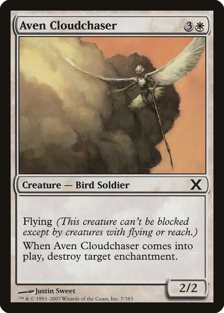 Aven Cloudchaser [Tenth Edition] - MTG Single