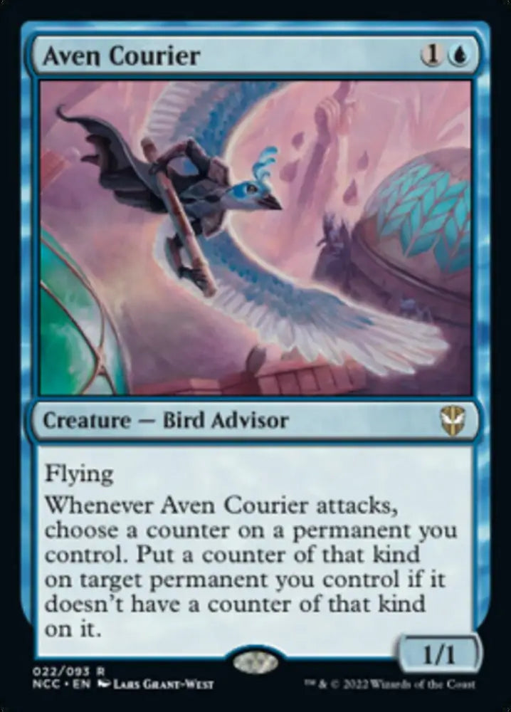 Aven Courier [Streets of New Capenna Commander] - MTG Single