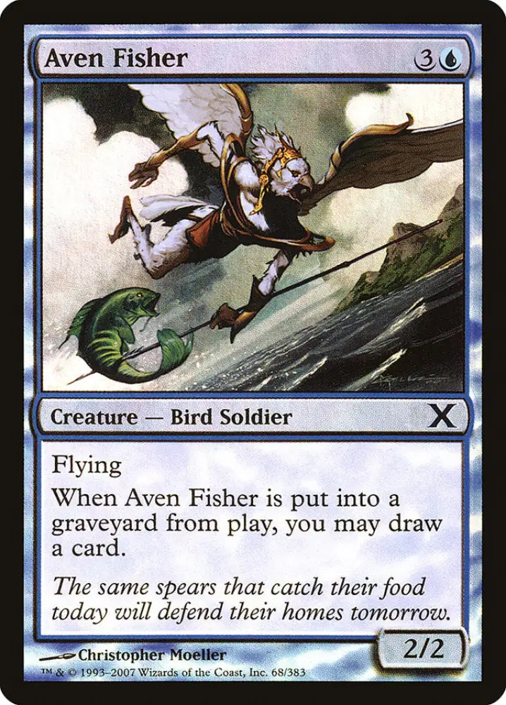 Aven Fisher (Premium Foil) [Tenth Edition] - MTG Single