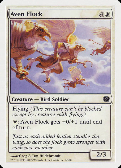 Aven Flock [Ninth Edition] - MTG Single