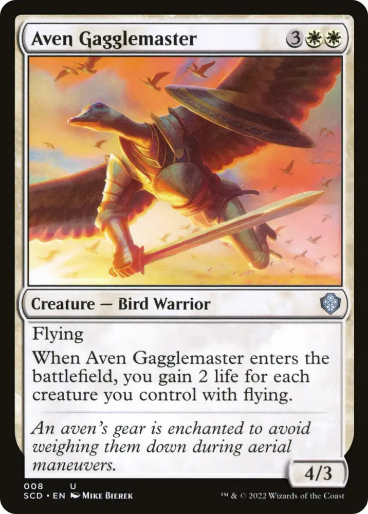 Aven Gagglemaster [Starter Commander Decks] - MTG Single