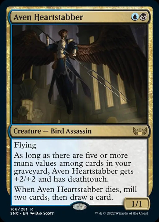 Aven Heartstabber [Streets of New Capenna] - MTG Single