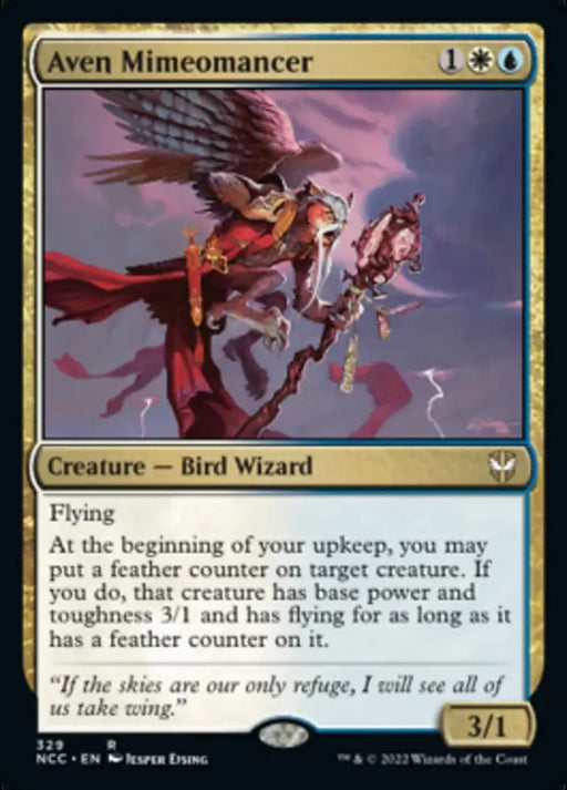 Aven Mimeomancer [Streets of New Capenna Commander] - MTG Single