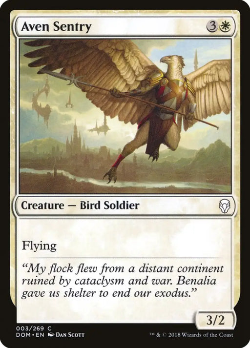 Aven Sentry [Dominaria] - MTG Single