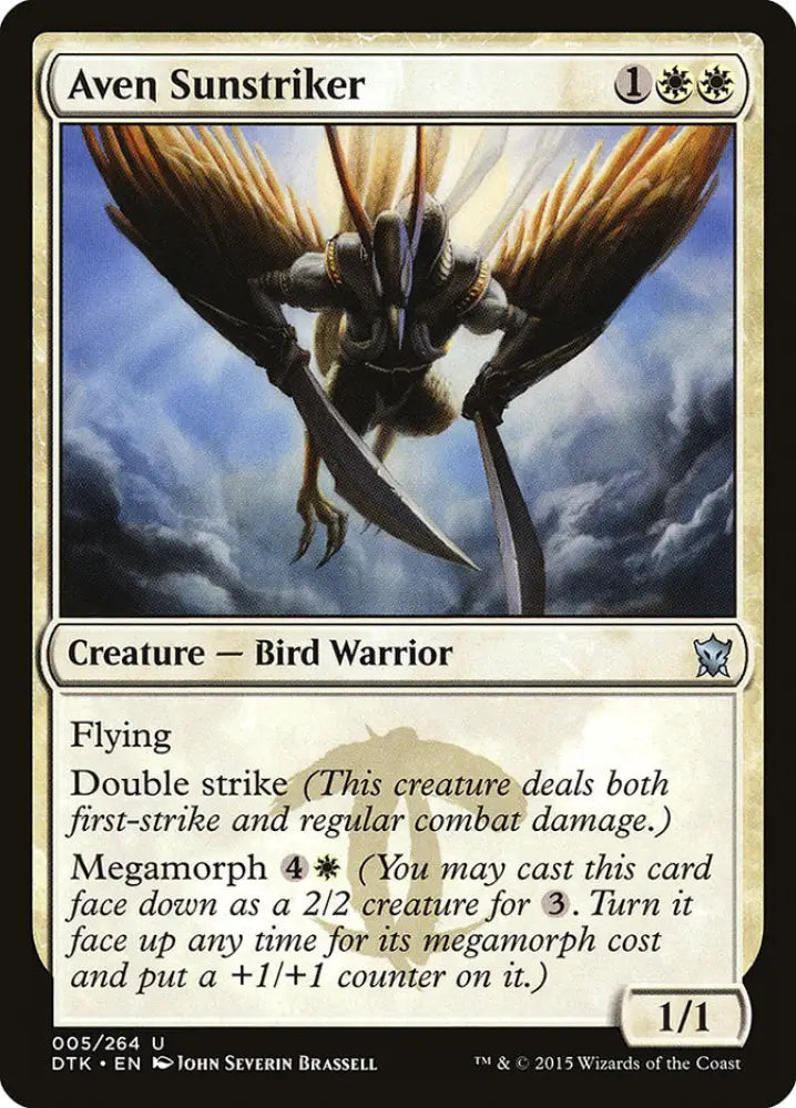 Aven Sunstriker [Dragons of Tarkir] - MTG Single