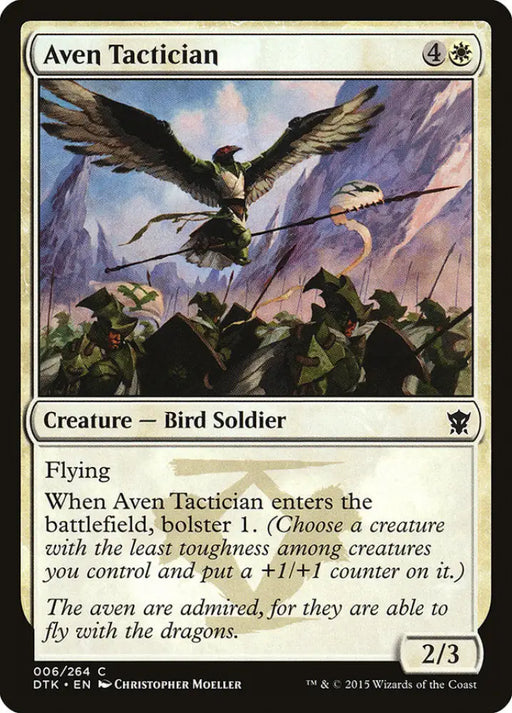 Aven Tactician [Dragons of Tarkir] - MTG Single