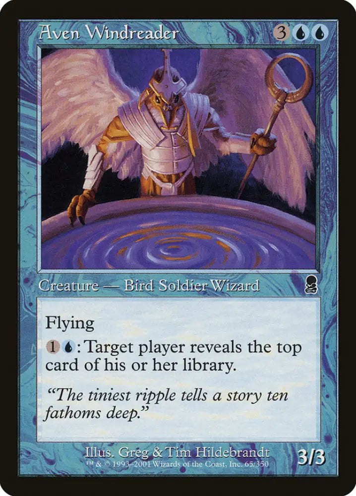 Aven Windreader [Odyssey] - MTG Single