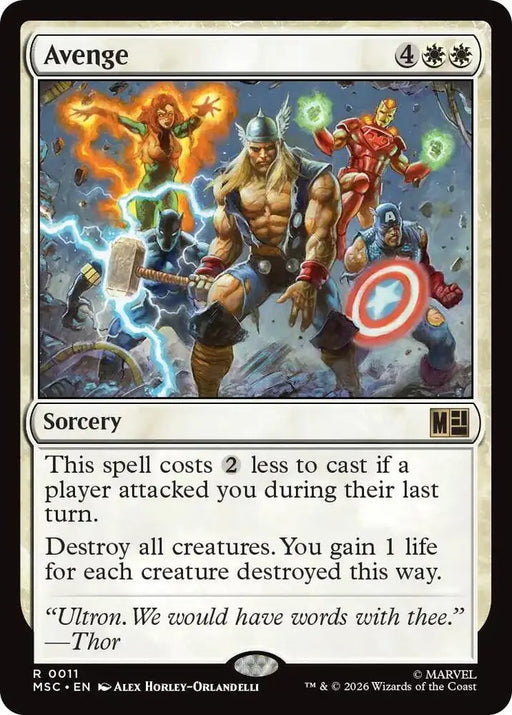 Avenge (11) [Marvel Super Heroes Commander]