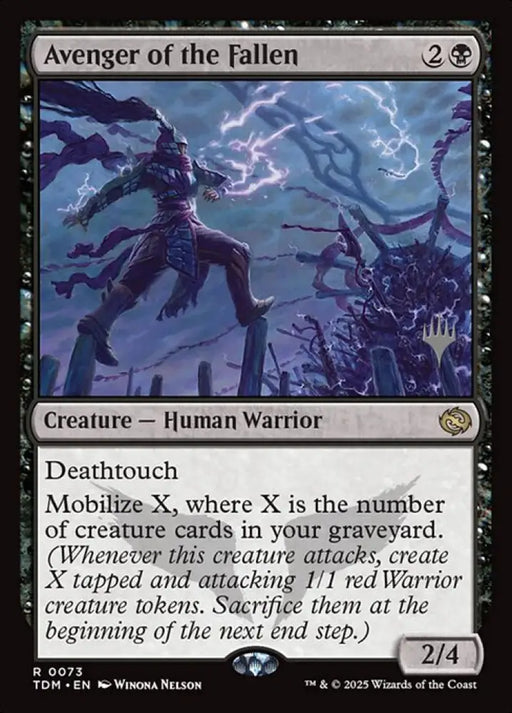 Avenger of the Fallen (73p) [Tarkir: Dragonstorm Promos]