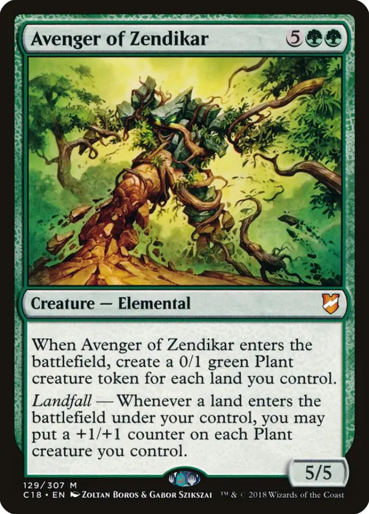 Avenger of Zendikar [Commander 2018] - MTG Single