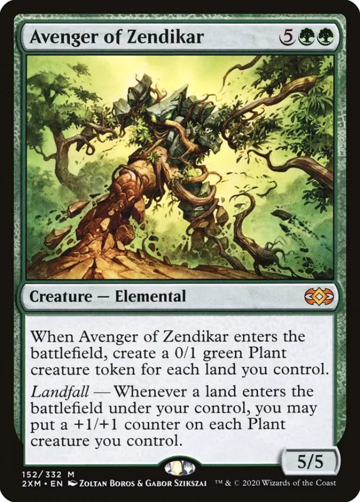 Avenger of Zendikar [Double Masters] - MTG Single