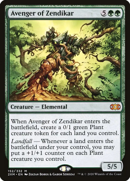 Avenger of Zendikar [Double Masters] - MTG Single