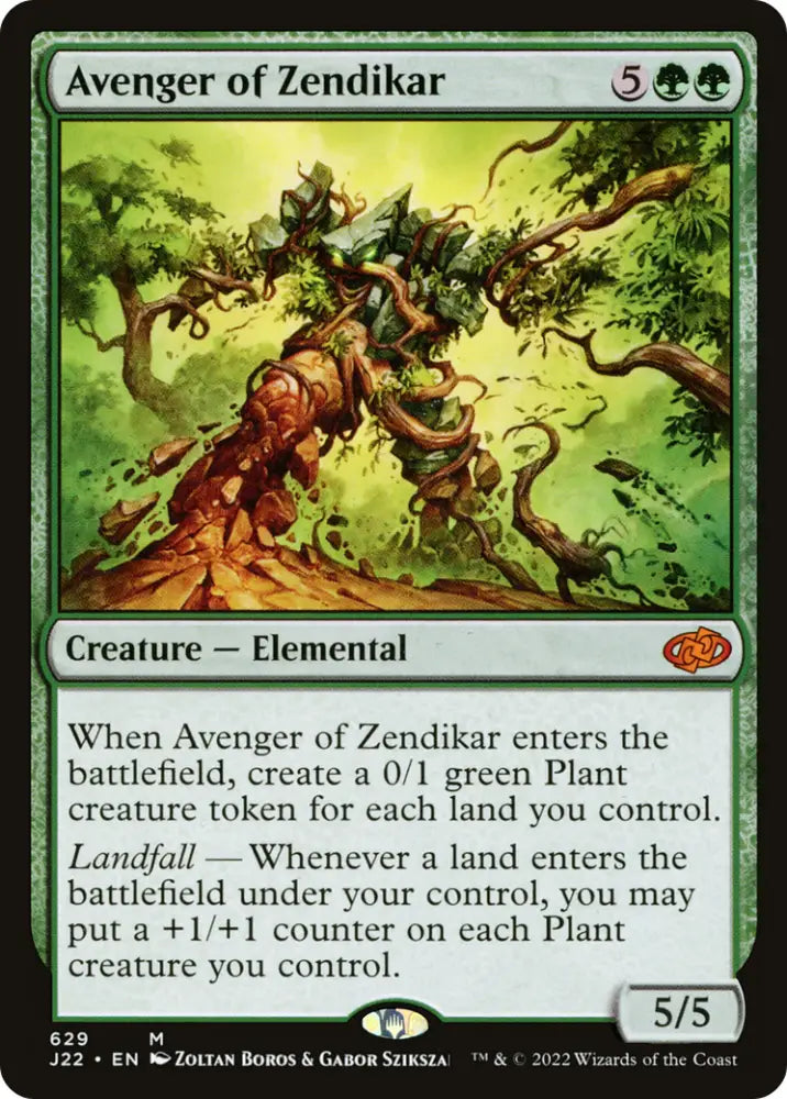 Avenger of Zendikar [Jumpstart 2022] - MTG Single