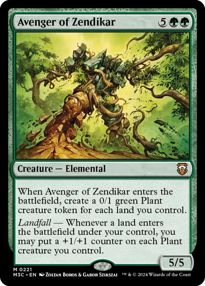Avenger of Zendikar [Modern Horizons 3 Commander] - MTG Single