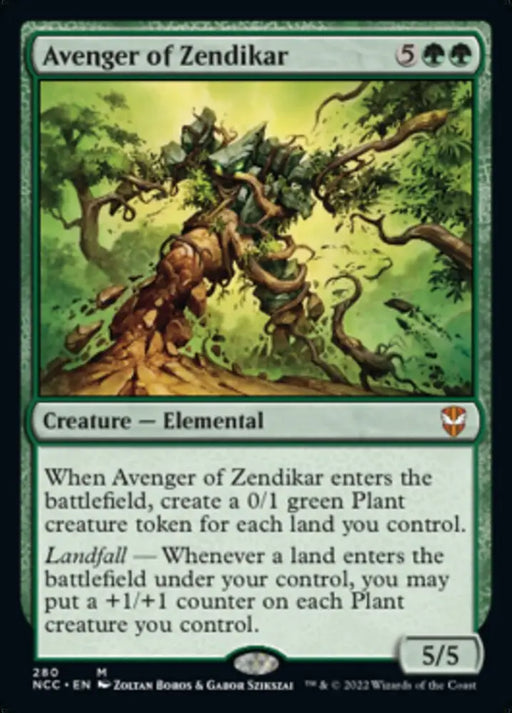 Avenger of Zendikar [Streets of New Capenna Commander] - MTG Single