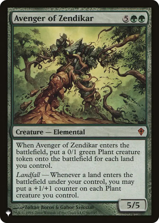 Avenger of Zendikar [The List] - MTG Single