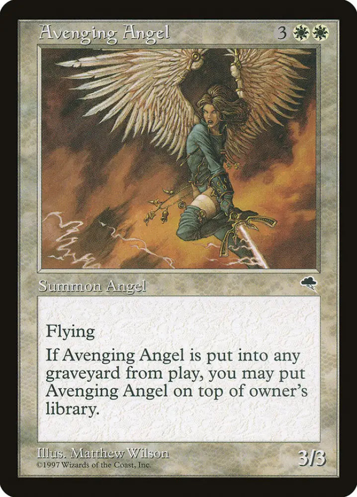 Avenging Angel [Tempest] - MTG Single