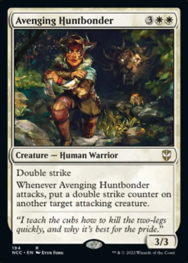 Avenging Huntbonder [Streets of New Capenna Commander] - MTG Single