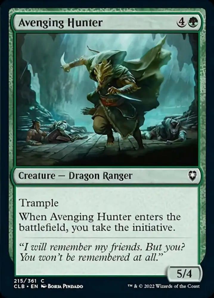 Avenging Hunter [Commander Legends: Battle for Baldur’s Gate] - MTG Single