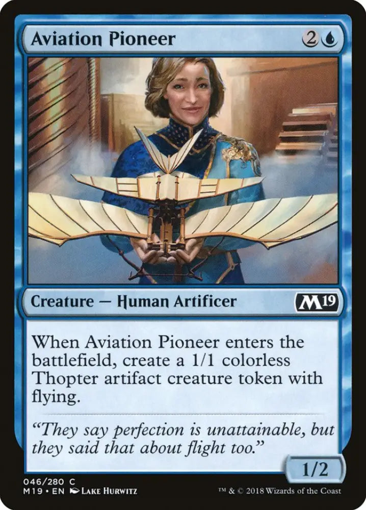 Aviation Pioneer [Core Set 2019] - MTG Single