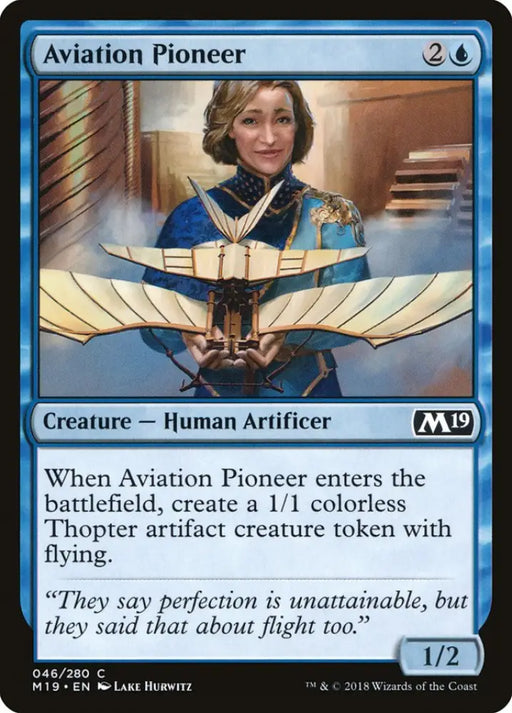 Aviation Pioneer [Core Set 2019] - MTG Single