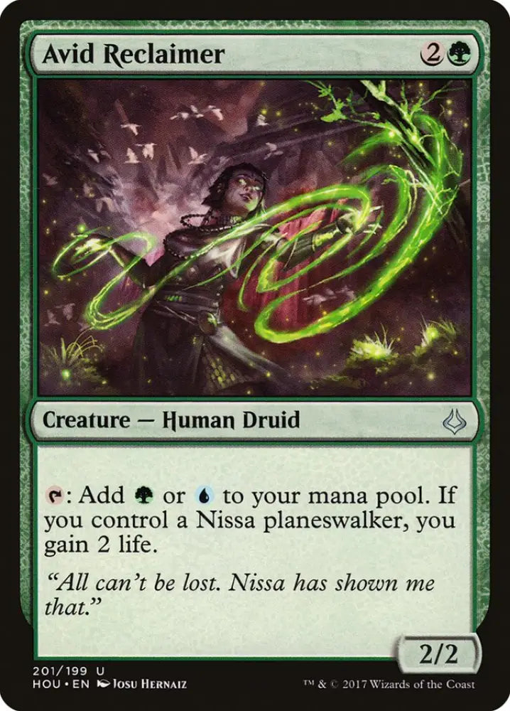 Avid Reclaimer [Hour of Devastation] - MTG Single