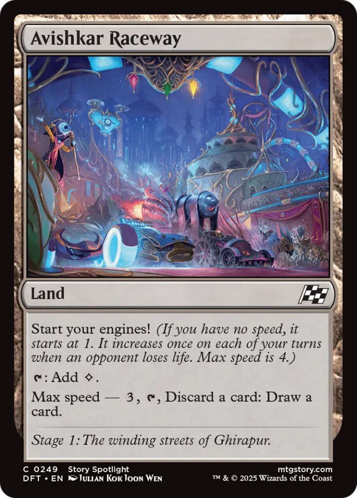 Avishkar Raceway [Aetherdrift] - MTG Single