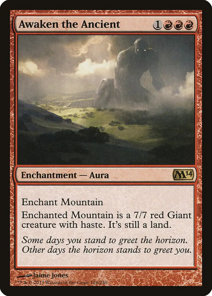Awaken the Ancient [Magic 2014] - MTG Single