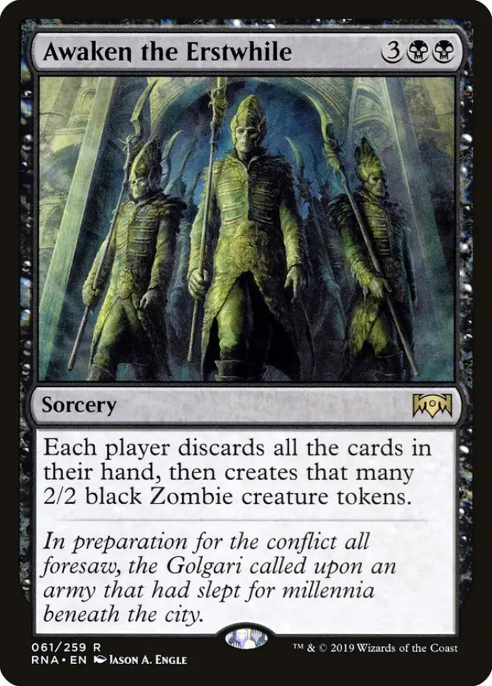 Awaken the Erstwhile [Ravnica Allegiance] - MTG Single