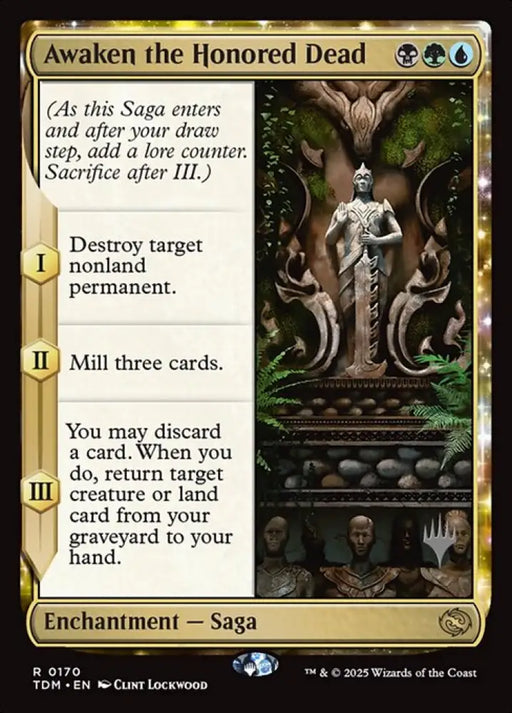 Awaken the Honored Dead (170p) [Tarkir: Dragonstorm Promos]