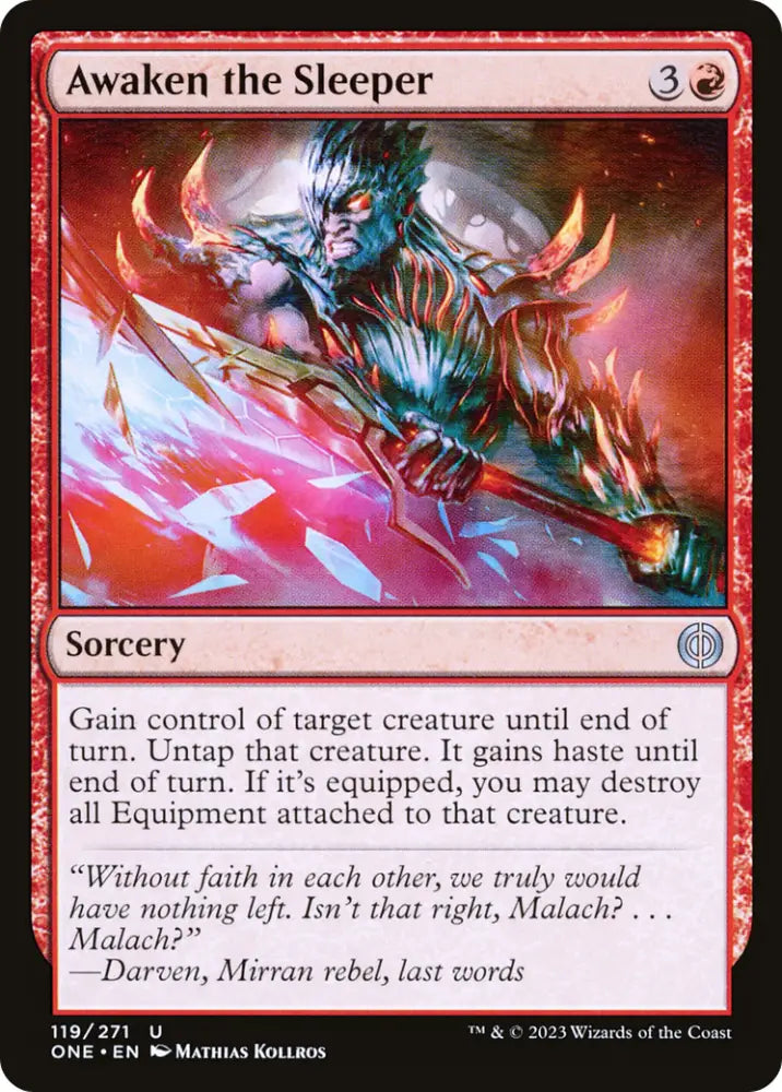 Awaken the Sleeper [Phyrexia: All Will Be One] - MTG Single