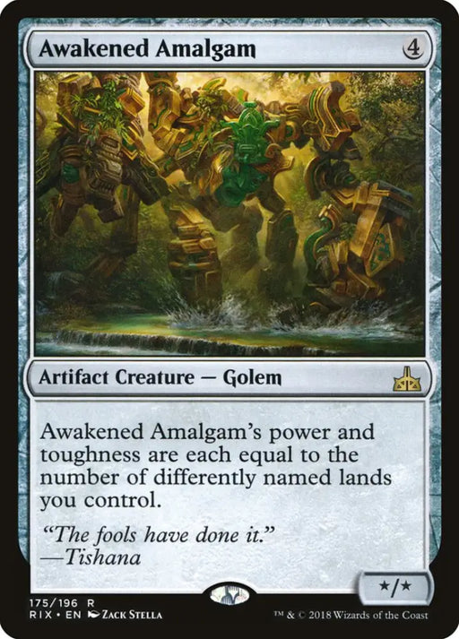 Awakened Amalgam [Rivals of Ixalan] - MTG Single