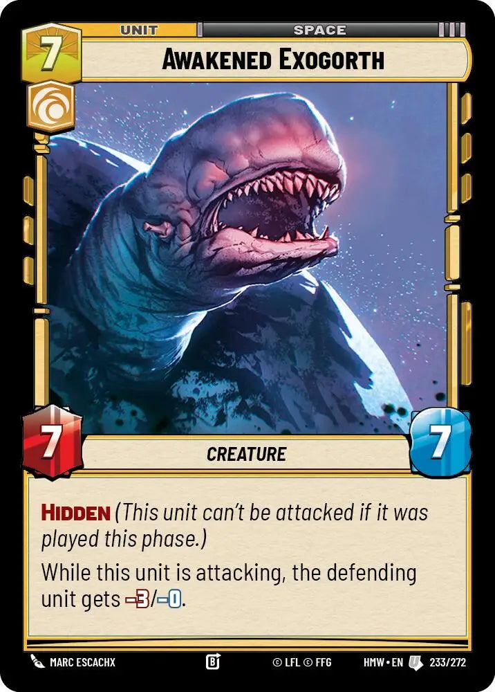 Awakened Exogorth (233/272) [Homeworlds]