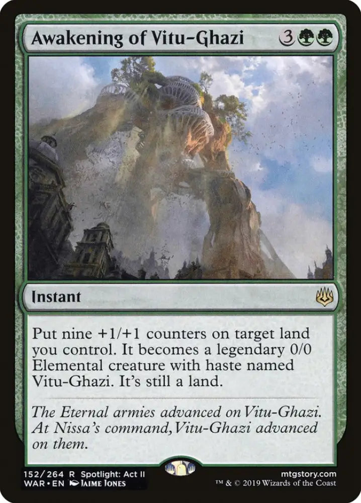 Awakening of Vitu-Ghazi [War of the Spark] - MTG Single