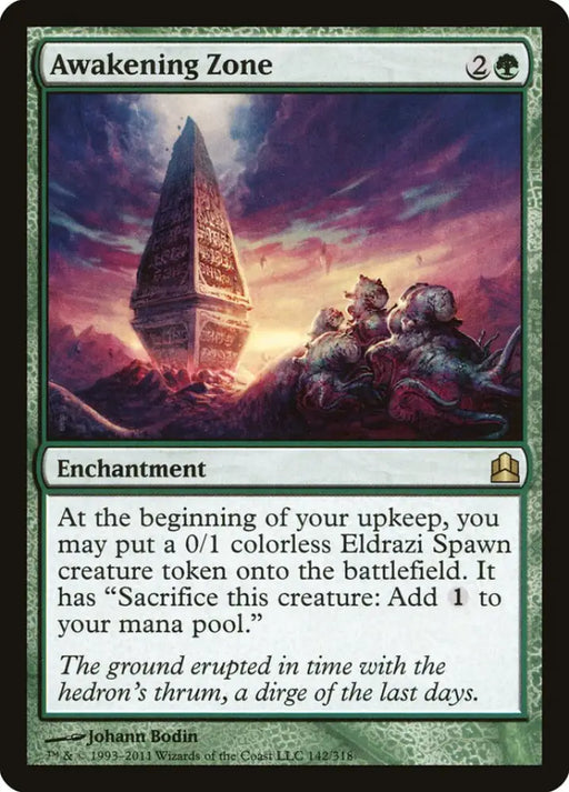 Awakening Zone [Commander 2011] - MTG Single
