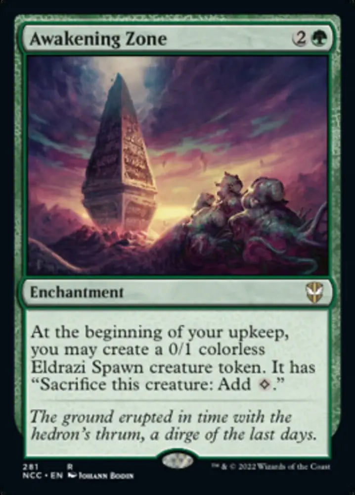 Awakening Zone [Streets of New Capenna Commander] - MTG Single