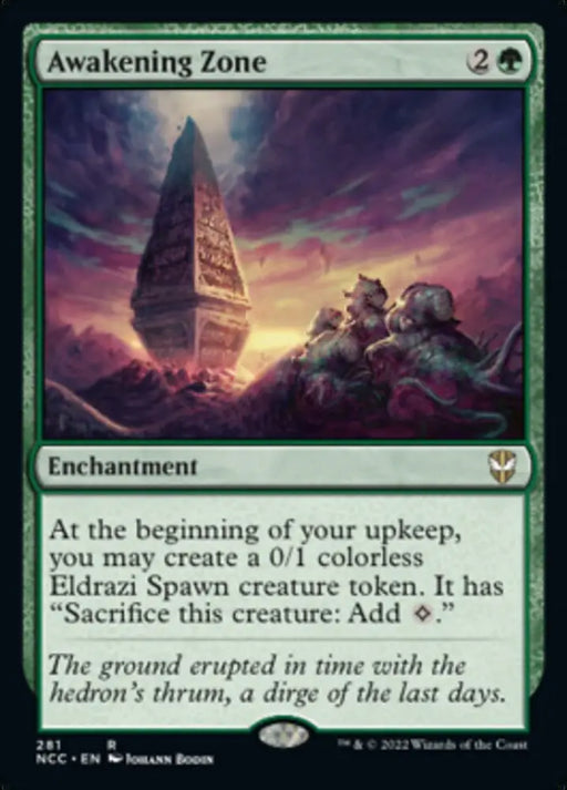 Awakening Zone [Streets of New Capenna Commander] - MTG Single