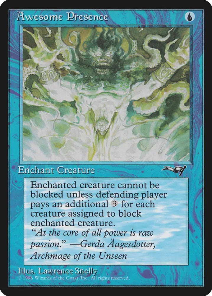 Awesome Presence (Creature Facing) [Alliances] - MTG Single
