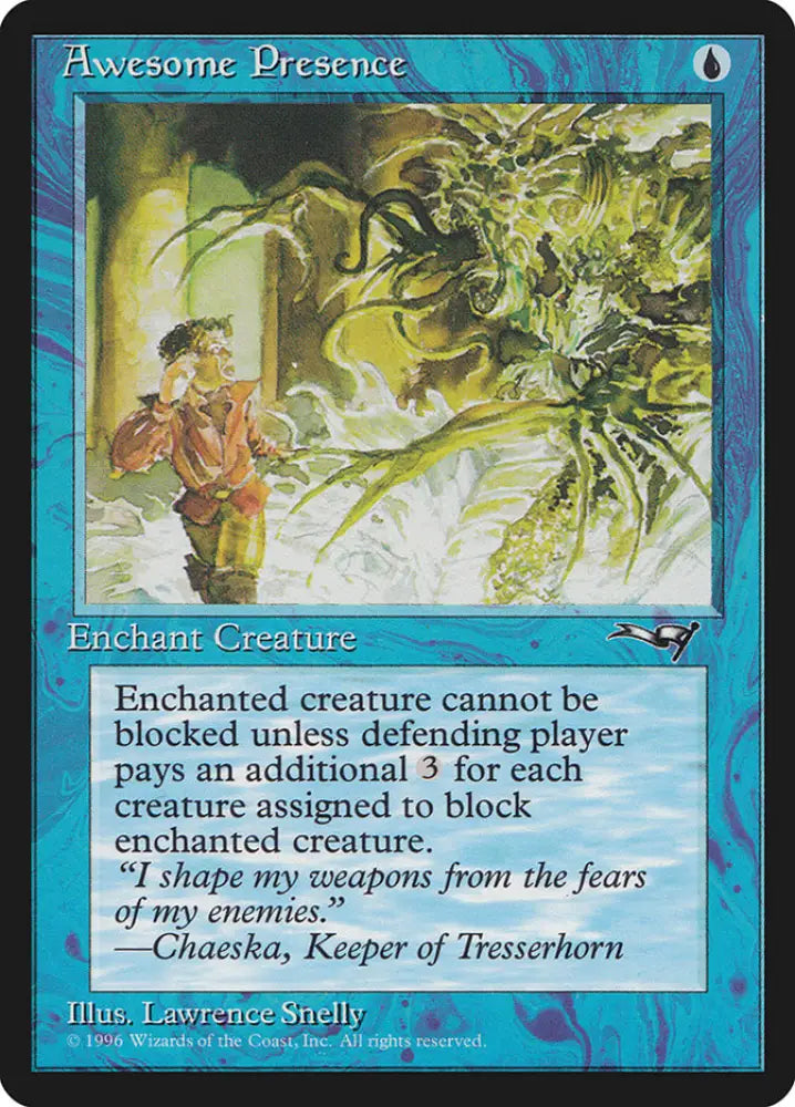 Awesome Presence (Creature Side) [Alliances] - MTG Single