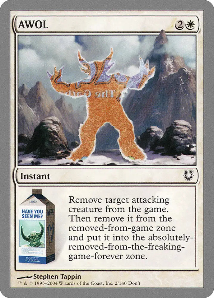 AWOL [Unhinged] - MTG Single