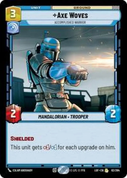 Axe Woves - Accomplished Warrior (062/264) [Legends of the Force]