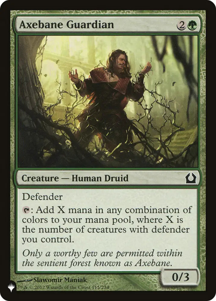 Axebane Guardian [The List] - MTG Single